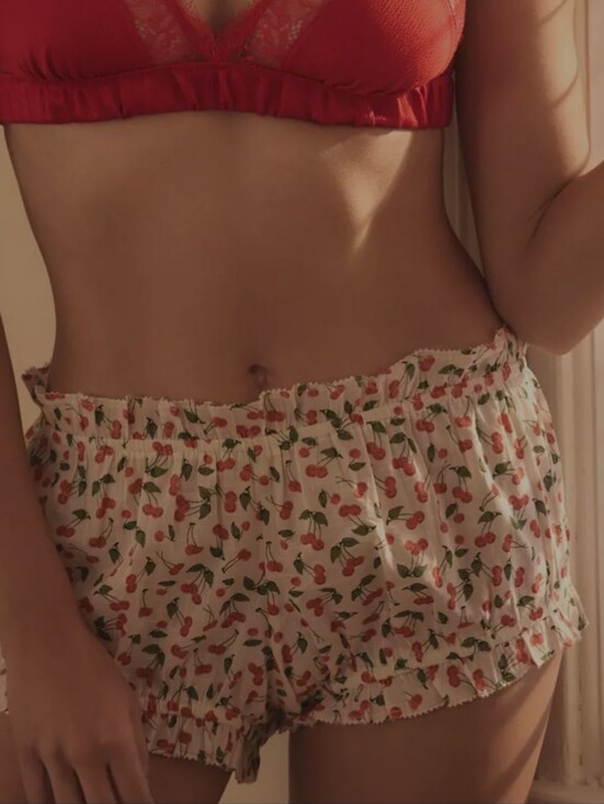 Anthropologie Other - Anthropologie Red Lace Bralette